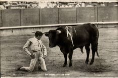 CPA Corrida Un Desplante De Litri