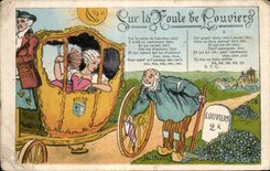 CPA en el camino de Louviers