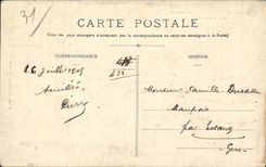 Calle Lorena Alsacia de CPA Toulouse y calle Remusat