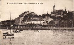 CPA Arcachon Cote d argent Le casino de la plage 