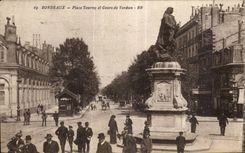 CPA Bordeaux Place Tourny et cours de Verdun 