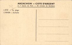 CPA Arcachon Sur les flots bleus