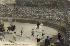 CPA Corrida Course de taureaux Saludo a la Presidencia Taureau