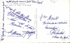 CPA Rennes Jardin Anglais du Thabor rt les Serres