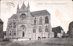 CPA Rennes Eglise de Notre Dame de Bonne Nouvelle
