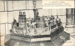 CPA Rennes L Eglise Notre Dame Bonne Nouvelle l Aute