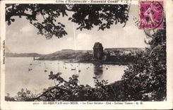 CPA Saint Servan sur Mer La Tour Solidor Cite Tower
