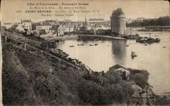 CPA St Servan La Cale La Tour Solidor The Silp Solidor Tower