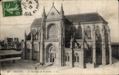 CPA Rennes La Basilique de St Aubin