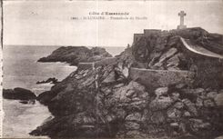 CPA Cote Lunar Emeraude St Walk of Takes off