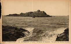 CPA Rotheneuf Cote D Emeraude Le Rochers de Bennetin Vue prise des Rochers Sculptes