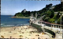 CPA Cote D Emeraude Dinard La Plage vers la Pointe du Mouline