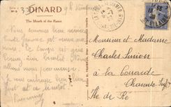 CPA Dinard Embouchure de la Rance