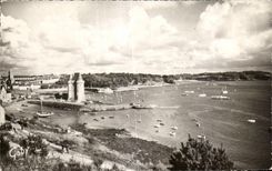 CPA Saint Servan Tour Solider et le Port