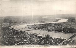 CPA Bordeaux Vue prise en aeroplane