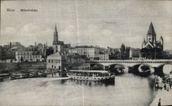 CPA Metz Mittelbrucke