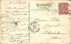 CPA Basel Strassburger Denkmal