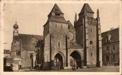 CPA La Douce France Bretange St Brieuc la Cathedrale St Etinne 