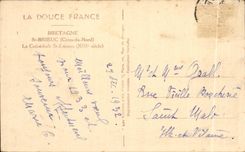 CPA La Douce France Bretange St Brieuc la Cathedrale St Etinne