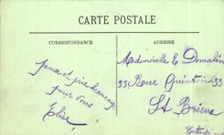 CPA Saint Anne Auray the Cloister Christ