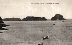 CPA Cancale the Rock of Cancale