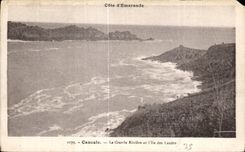 CPA Cancale the Large River and I Island of the Moors