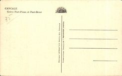 CPA Cancale carga Pican portuario y el puerto Briac