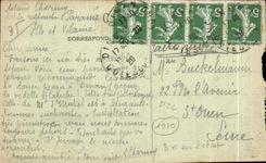 CPA dimensiona la costa esmeralda de Emerande de Porde de rancio los bancos el Rance el vizconde