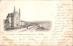 CPA Le Havre la cAmara acorazada de Notre Dame de las inundaciones