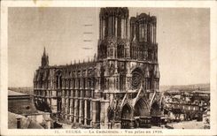 CPA Reims the Cue Cathedral taken in 1920