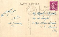 CPA Reims the Cue Cathedral taken in 1920