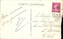 CPA L Avergne La Bourboule Square Joffre