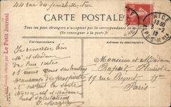 CPA Antibes Vue sur les Alpes prise du phare de la Garoupe