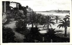 CPA Dinard La Palmerale au fond fond St Mala