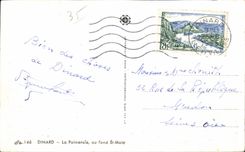 CPA Dinard La Palmerale au fond fond St Mala