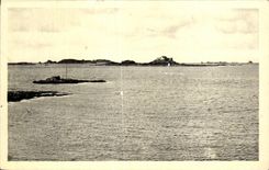 CPA St Enogat Vue sur la Rade de St malo