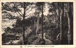 CPA Dinard Chemin de Ronde la Vicomte
