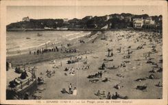 CPA Dinard La Plage Prise de I Hotel Crystal