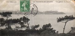 CPA La Vicomte En Dinard Vue generale de Dinard