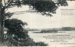 CPA el vizconde en Embonchure rancio de rancio la roca de Bizeux