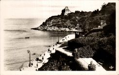 CPA Dinard La Promenade des Alies et la Pointe du Moulinet