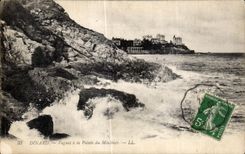 CPA Dinard Vagues a la Pointe du Moulinet
