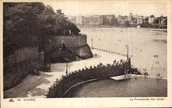 CPA Dinard la Promenade des Ailies