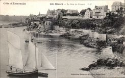 CPA Dinard La Baie du Prieure Bateau