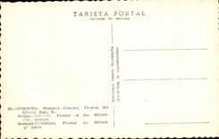 CPA Cordoba Mezquita Catedral Frontal del Mihrab Siglo