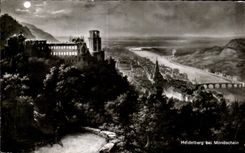 CPA Heideiberg EIB Mondschein