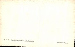 CPA Sevilla Reales Aleazares Patio of mow Doncellas