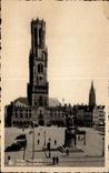 CPA Brugge Halletoren Bruges Beffrol