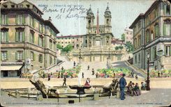 CPA Roma Trinita De Monti