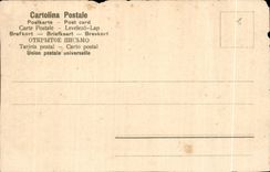 CPA Terrazza con vista di Pietro Roma